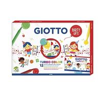 (TG. Set da 12 pezzi) GIOTTO PARTY GIFTS GIOTTO TURBO COLOR - 12 astucci da 6 pz