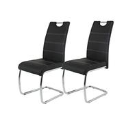 (TG. Set da 2 pezzi) Apollo Flora, Set di 2 sedie flessibili, sedia da cucina, s