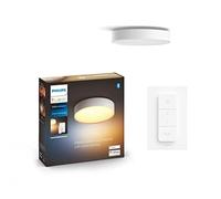 (TG. Set da 2 pezzi) Philips Hue White Ambiance Enrave, Plafoniera Smart, Piccol