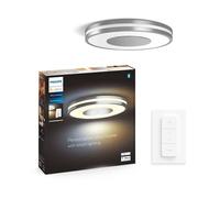 (TG. Set da 2 pezzi) Philips Hue White Ambiance Plafoniera Smart Being, Luce Bia