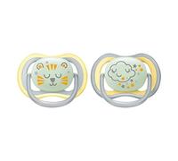 (TG. Set da 3 pezzi) Succhietto Philips Avent Ultra Air Nighttime - Confezione d