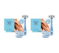 (TG. Set da 4 pezzi (Confezione da 2)) by Amazon Rasoio da donna a 5 lame + 3 ri