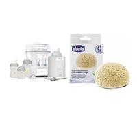 (TG. Set da 7 pezzi) Chicco Starter Set, Sterilizzatore Elettrico, Scaldabiberon