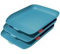 (TG. Set di 3) Leitz Vaschetta portacorrispondenza, Set da 3, Formato A4, Gamma