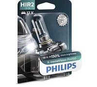 (TG. Single blister) Philips X-tremeVision Pro150 HIR2 lampadina fari auto +150%
