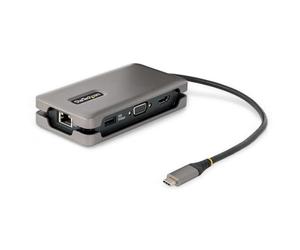 (TG. single HDMI or VGA) StarTech Mini Dock USB-C, HDMI 4K 60Hz o VGA 1080p, Hub