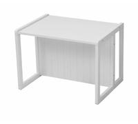 (TG. Sitzbank/Tisch) Roba Panca per Bambini in Stile Country, Bianco, Girandola