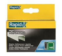 (TG. Size 140/14) Rapid 11915631 No. 140 Graffe a Filo Piatto 14 mm, Acciaio - N