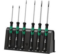 (TG. Size) 2035/6 A Assortimento di giraviti per l'elettronica + rack, 6 pezzi -