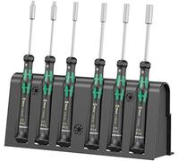(TG. Size) 2069/6 Assortimento di giraviti per l'elettronica + rack, 6 pezzi - N