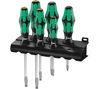 (TG. Size) 334/355 SK/6 Assortimento di giraviti Kraftform Plus Lasertip + rack,