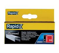 (TG. Size 53/08) Rapid 11857025 No. 53 Graffe a Filo fine 8 mm, Acciaio - NUOVO