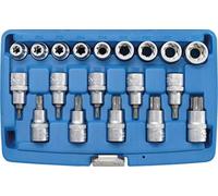 (TG. Size) Bgs 5100 Technic Pro+ - Set Di 19 Pezzi Inserti Per Avvitatore, Punte