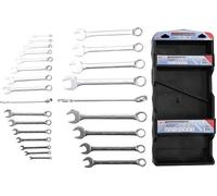 (TG. Size) BGS combinazione chiave-set, in pollici misure, 1/4-11/10,16 cm, 25 t