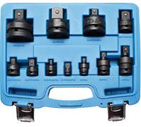 (TG. Size) BGS Kraft-Adattatore e Kardangelenksatz, 6,3 (1/4) - 25 (1), 11 teili