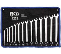 (TG. Size) BGS Maul-anello portachiavi-condanna, extra lunga, 6-19 mm, 14 pezzi,