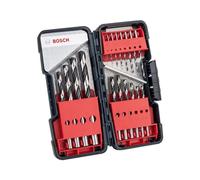 (TG. Size) Bosch Professional Set da 18 pz. di punte per metallo HSS PointTeQ (p