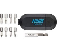 (TG. Size) HAZET 2260X/10N - Set di punte in acciaio INOX (alloggiamento compatt