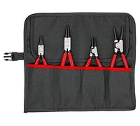 (TG. Size) KNIPEX Assortimento di pinze per anelli di sicurezza 4 pezzi 00 19 56