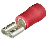 (TG. Size) Knipex Terminali piatti femmina isolati 100 pz cad. 120 mm 97 99 001