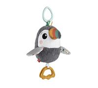 (TG. Small) Fisher-Price - Tucano Vola con Me, peluche sensoriale frusciante, fa