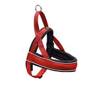 (TG. small) HUNTER Pettorina Norvegese Racing Gr. SNylon Rosso/Pile Nero - NUOVO