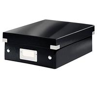 (TG. Small) LEITZ CLICK & STORE Scatola Organizer "S" - f.to A5 - Nero - 6057009
