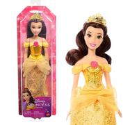 (TG. Small) Mattel Disney Princess - Belle bambola con capi e accessori scintill