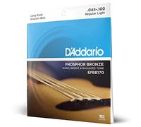 (TG. Small Medium Large X-Large 2X-Large) D'Addario EPBB170 Set Corde Basso Acus