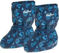 (TG. Small) Playshoes Copristivali Antipioggia con Fodera in Pile-Cantiere, Copr