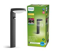 (TG. Sockelleuchte) Philips LED Tyla, Paletto Alto da Esterni a Energia Solare,