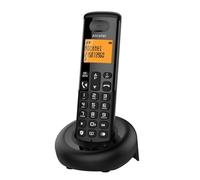 (TG. SOLO) Alcatel E260 Nero - Telefono senza fili DECT: design compatto, colori