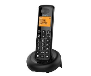 (TG. SOLO) Alcatel E260 Nero - Telefono senza fili DECT: design compatto, colori
