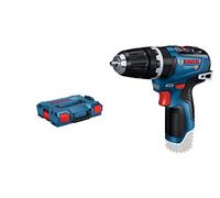 (TG. solo) Bosch Professional 12V System Trapano-avvitatore con Percussione a Ba