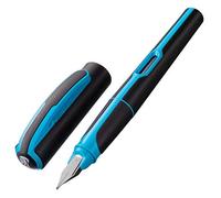 (TG. solo penna) Pelikan, 801263, penna stilografica Style Neon, pennino M, blu