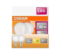 (TG. Sostituzione 40W) OSRAM Lampada LED Classica P40 di stella LED per presa E1