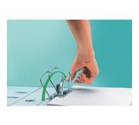 (TG. Sottile) Leitz Raccoglitore con meccanismo a leva 180°, Formato A4, Dorso