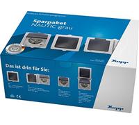 (TG. Spar-Paket) Kopp Nautic 991156004 - Confezione risparmio di colore grigio: