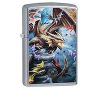 (TG. Standard) Accendino Zippo® Anne Stokes 49104, Accendino Antivento Ricarica