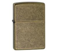 (TG. Standard) Accendino Zippo® Classic Antique Brass 201FB, Accendino Antivent