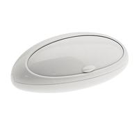 (TG. Standard) Alessi Gnam ASG22 W Porta Pane di Design con Sportello a Scompars