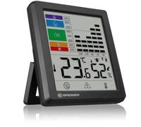(TG. Standard) Bresser Termoigrometro con avviso di muffa, indicatore di colore,