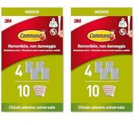 (TG. standard (Confezione da 2)) Command Chiodo Adesivo Universale XL per Cornic