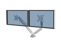 (TG. Standard) Fellowes 8056501 Braccio monitor doppio Platinum Series con funzi