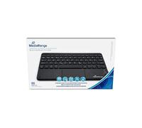 (TG. Standard) MediaRange Tastiera wireless compatta con 64 tasti e touchpad, ta
