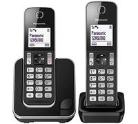 (TG. Standard) Panasonic KX-TGD312JTB Telefono Cordless Digitale DUO, LCD Monocr