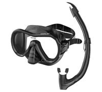 (TG. standard) Seac Set Giglio, Set Snorkeling con Maschera Subacquea e Snorkel