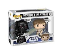 (TG. Standard Size) Funko Pop Star Wars: Sayings - Darth Vader & Luke 2PK- Figu