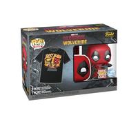 (TG. Standard Size) Funko POP & Tee: Deadpool 3 - L - T-Shirt, Maglietta Vestit