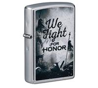 (TG. Standard) Zippo Accendino, per Honor Street Chrome, Normale - NUOVO
